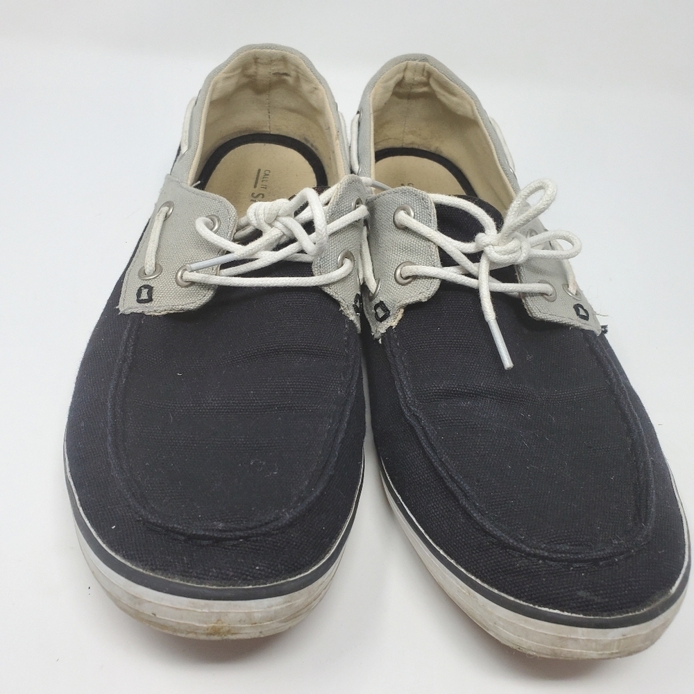 CALL IT SPRING | Classic  Black and Gray Shoes